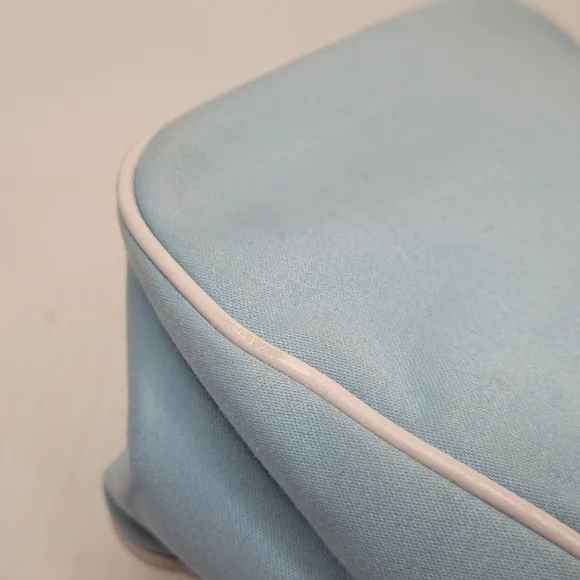 Coach Hampton Blue Soho Twill/Leather Shoulder Bag M0669-P10707 - Picture 13 of 13